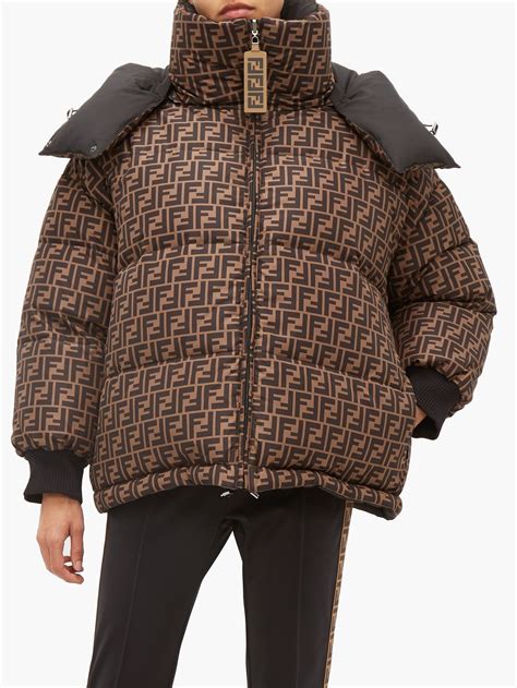 fendi womens puffer jacket